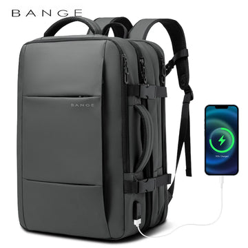 Expandable Waterproof Business Travel Backpack